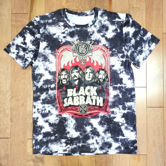 Other - Black Sabbath tie dye t-shirt